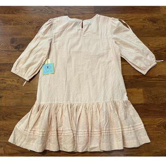 CeCe Women’s Ruffled Fit & Flare Mini Dress – Light Pink | Size 12 | NWT - Picture 2 of 11